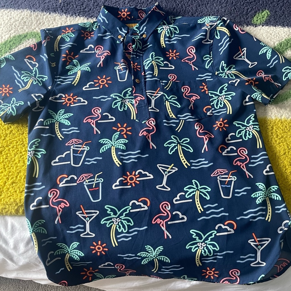 Chubbies - Half Button Down, Summer/Spring Shirt - image 2